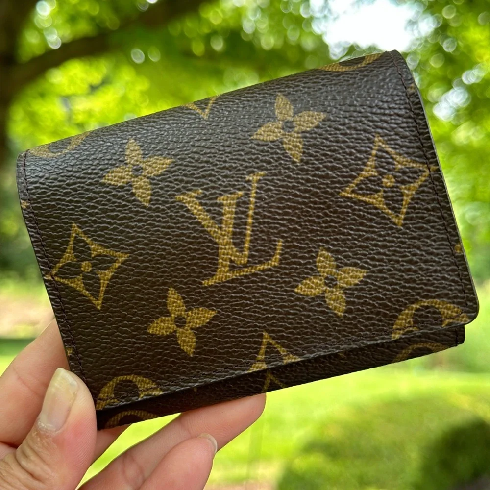 🔥SOLD🔥AUTHENTIC LOUIS VUITTON ENVELOPE CARD CASE WALLET CODE # CA0054 - Picture 1 of 16